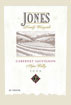 Label for Jones Family Vineyards